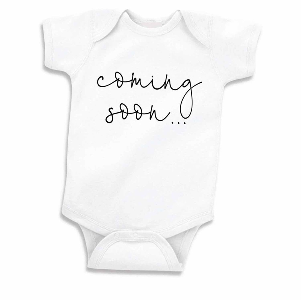 Pregnancy Announcement Sz Newborn Onesie